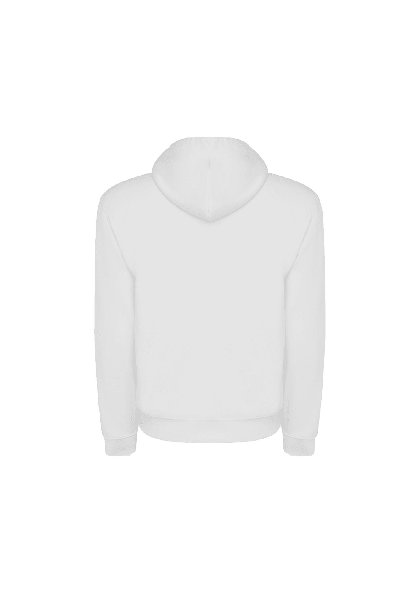 Sweat à capuche blanc enfant "Octobre Rose" 060 Dragon Club Auvergne - DCA60-SWEATCAPUCHABLANCENFANTLOGOROSEDOS