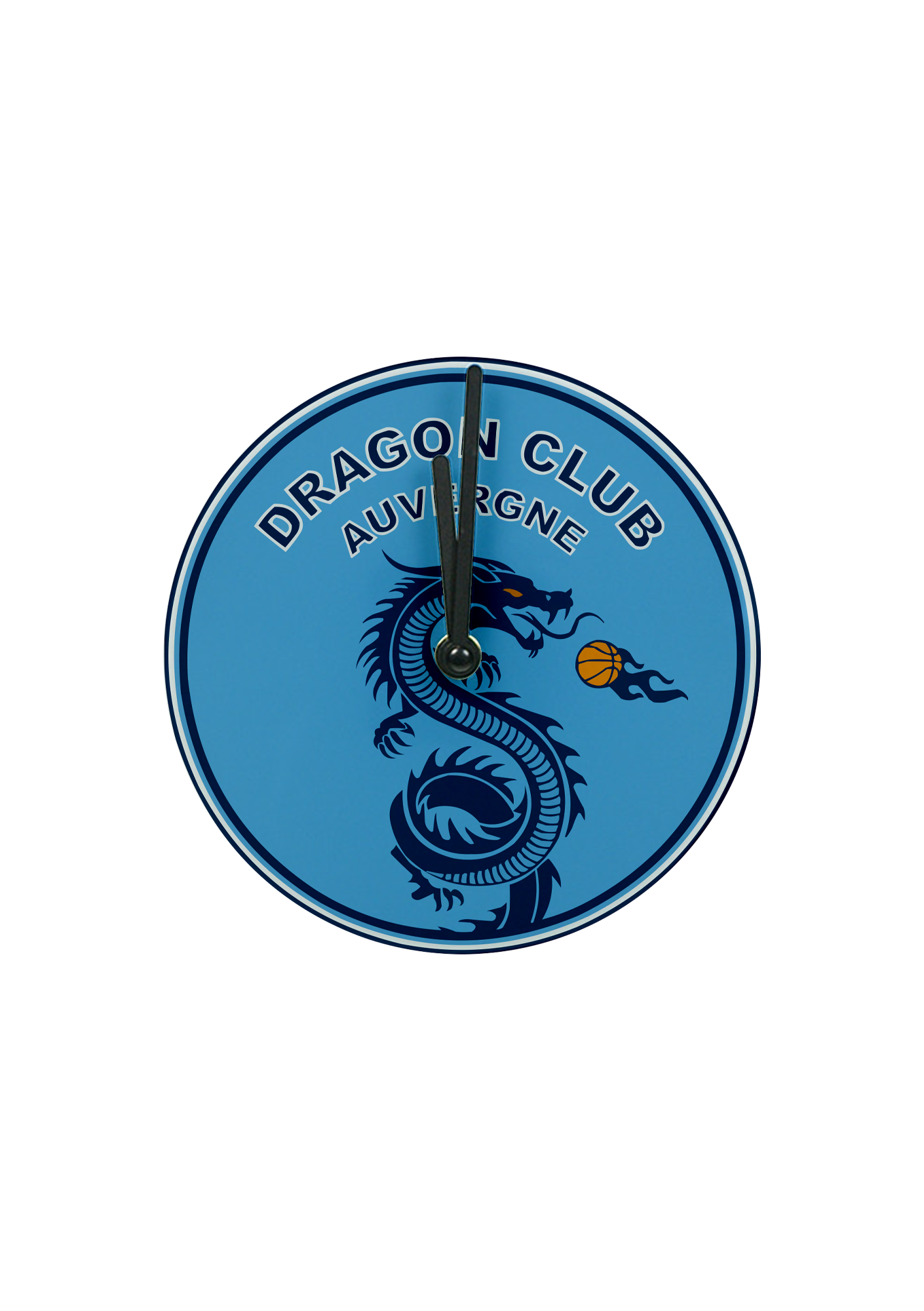 Horloge bleue Dragon Club Auvergne - HORLOGE_2a99b034-e93f-48c8-83e4-bfeb4511fa37